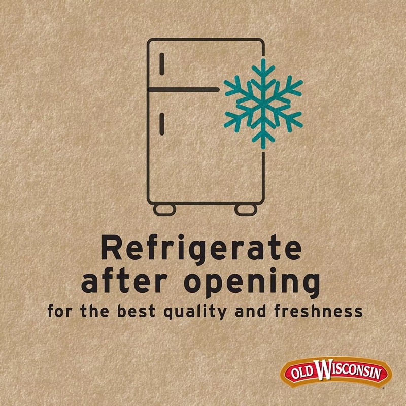 Old Wisconsin Premium Beef Summer Sausage 100% Natural 8 Oz.