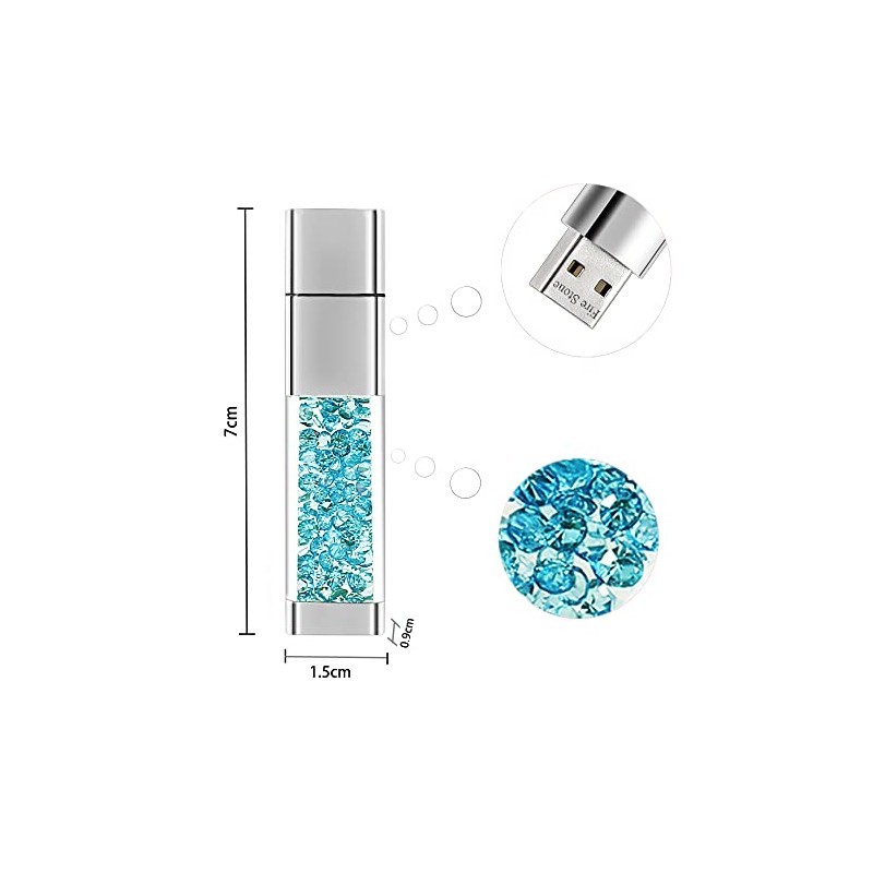 Fire Stone Lovely Diamond - Memoria USB 2.0, Diseño de