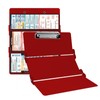 Whitecoat Clipboard® Trifold - Red EMT Edition