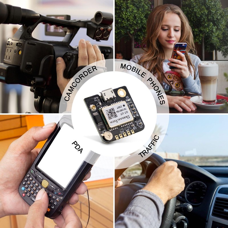 APKLVSR GT-U7 GPS Module, GPS Module GT-U7 Receiver Module, 3.6