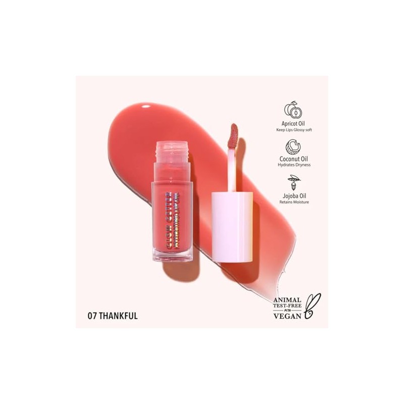 Moira Lip Oil Glow Getter Hydrating (007, Thankful)