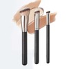 3Pcs Makeup Brush Set – Foundation, Concealer & Flat Top