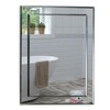 Neue Design Mood Rectangular Bathroom Mirror Wall Mounted, Double Layer