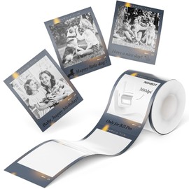 NIIMBOT Photo Papers Only for B21 Pro 300DPI Label Maker, Thermal Picture Labels Good Idea to Print Photos, Beauty Memories, Note,List (2.13''x2.67''-54x67mm)