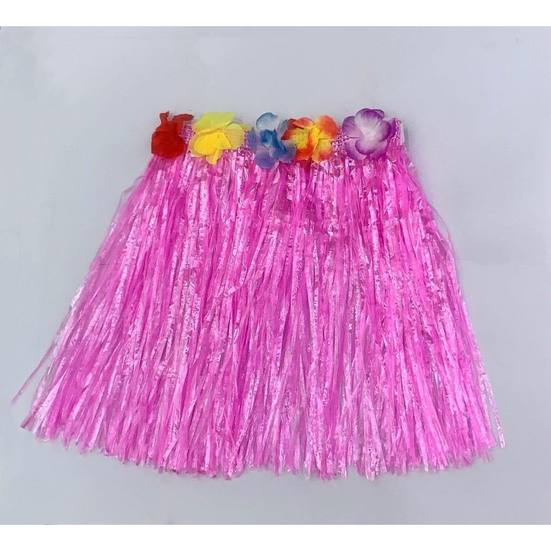 LKQBBSZ Kid's Hawaiian Hula Grass Skirts for Luau Party, Birthdays,
