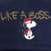 CafePress Peanuts Snoopy Like A Boss Cap Unique Adjustable Baseball