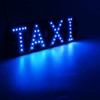 YSY Blue LED Sign Decor, Taxi Flashing Hook on Car
