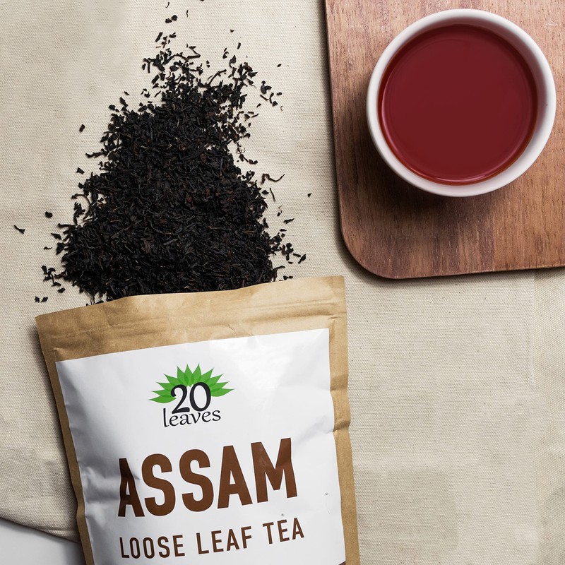 Assam Loose Leaf Black Tea - 100% Certified Organic -