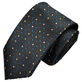 Michi Kolondon MKJ-028 Wrinkle-Resistant Bonding Processing Fabric Lined Volume, Made in Japan Necktie Brand KOSHINO Petite Silk 100% Unisex Compatible, gray