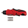 Olympia Tools Cordless Screwdriver 3.6V Pivot Handle for use in