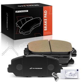 A-Premium Front Ceramic Disc Brake Pads Set Compatible with Honda and Acura Models - Accord 2016-2017, ILX 2016-2018, 4 Pcs