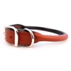 Auburn Leathercrafters Rolled Dog Collar - 24 TAN