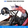 West-xingzhe UTV Flag Pole for Polaris RZR Ranger General Can