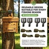 Hxszk 2 Pack Swarm Trap Hanger, 3mm Heavy Duty Alloy