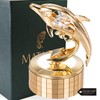 Matashi 24K Gold Plated Music Box Plays - You are