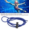 ZAWELIYO 2PCS Goggle Elastic Strap Adjustable Elastic Rubber Goggle Strap