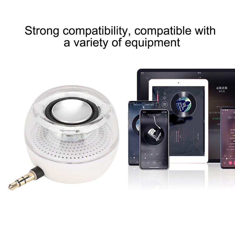 F10 Portable Mobile Phone Speaker Direct PluG in Type Mini