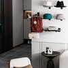 SINCHEEWAY Slatwall Hat Holder, Metal Wire Hat Display Rack for