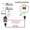 NFHK Mini DisplayPort 1.4 Source to HDMI 2.0 Display 8K