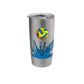 Water Polo Ball Player Team Sport Lover Swimmer Goalie Stainless Steel Insulated Tumbler