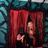 3.3ft x 6.6ft Black Red Party Streamers Backdrop Black Craft