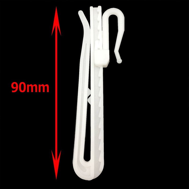 [C.M.] Curtain Hooks Adjuster Hooks 3.54 inches (90 mm), Pack