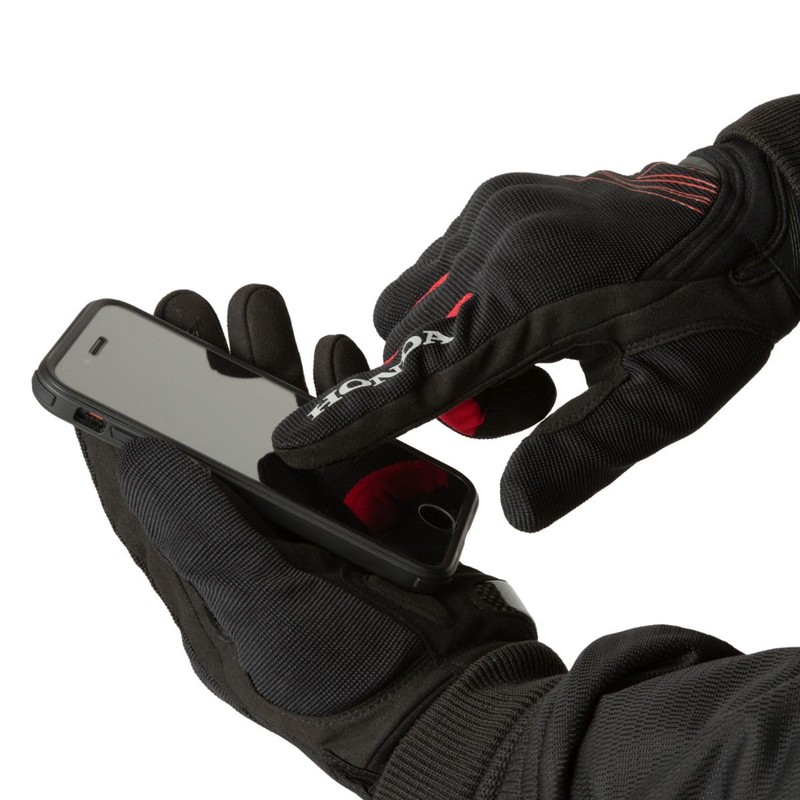 Honda 0SYEJ-76B-RL Protective Mesh Gloves R (Red) L Size