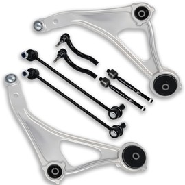 Koxot 8Pc Lower Control Arm Sway Stabilizer Bar End Link Tie Rod for Nissan 2015 2016 2017 2018 Altima, 16-2019 2020 2021 2022 2023 Maxima, K622838 K622839 K750094 K750095 ES801196 ES801197 EV801066