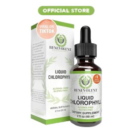 Benevolent Chlorophyll Liquid Drops Organic Detoximmune