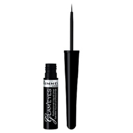 Rimmel Glam'eyes Professional Liquid Eye Liner, Black Glamour