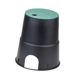 Generic Sprinkler Valve Box Irrigation Valve Box Easy to Install Premium Sturdy Underground Valve Box with Lid for Garden Ground Farm