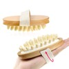 Natural Wooden Massage Body Brush for Cellulite and Improve Lymphatic