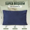 NatureMark Pack of 2 Jersey Cushion Covers, Side Sleeper Pillows,