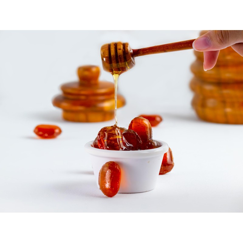 Caramelos de Miel de Abeja Pura - 40 piezas