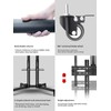Forged Stand Mobile TV Cart withWheels for 23-60 Inch LCD