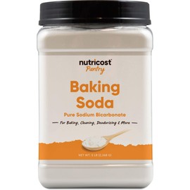 Nutricost Pantry Baking Soda (5 LBS) - For Baking, Cleaning, Deodorizing, and More