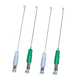 WH16X26910 WH16X26911 Washer Suspension Rods 4Pcs Suspension Rods Compatible with GE Washer Suspension Rod GTW335ASN1WW GTW335ASN2WW GTW460ASJ5WW GTW465ASN1WW Replace Number WH16X24144 WH16X24145