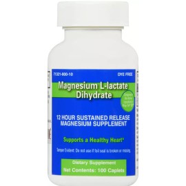 BRANDYWINE MAGNESIUM L-LACTATE DIHYDRATE 84 MG SR CAPLETS  100CT
