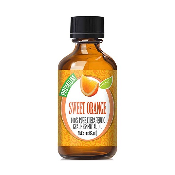 Healing Solutions 60ml Oils - Sweet Orange Essential Oil - 2 Fluid Ounces