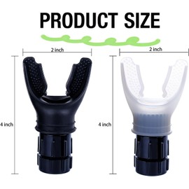 Set of 2 Breathing Trainers Lung Trainer Lung Exercise Equipment Increase Lung Capacity Handheld Lung Expansion Training Tool for Athletes and Fitness Enthusiasts