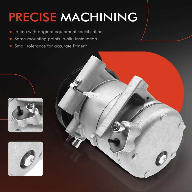 A-Premium Air Conditioner AC Compressor with Clutch Compatible with Subaru