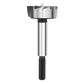 HSAWBIT 41mm Forstner Drill Bit for Woodworking, Forstner Bit Wood Drill Bits for Holes, Hinge Cutter (Ø41mm, length 90mm, HEX Shank)