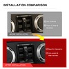 Polodunn Window Button Cover for 2012-2017 Jeep Wrangler JK &