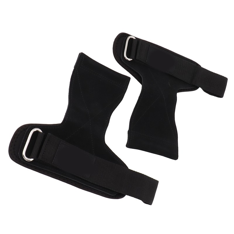 Pull Up Deadlift Straps Assist Wrist Padded Workout Power Lifting