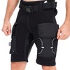 YONSUB Diving Tech Shorts with Pockets High Waist Keep Warm