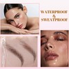 Waterproof Microblading Eyebrow Pen, Dual-End Design with 2-Prong Micro-Fork Tip