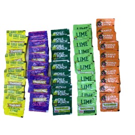 Twang 50 Packets Twang Twangerz Mix Flavors  Salt Topping | 0.03oz FREE SHIPPING
