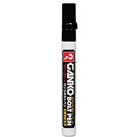 寺西化学工業(Teranishi Chemical Industry) マジックインキ GANKOボルトペン 中字 白 MKOB-T30 工業用マーカー