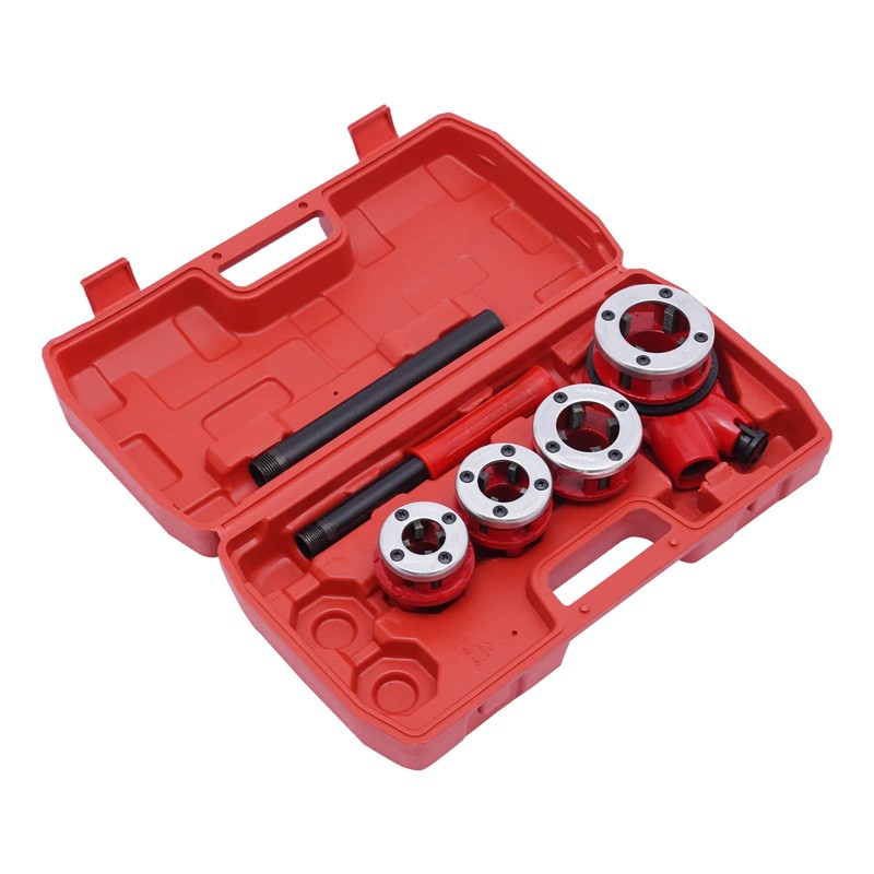 BSPT Pipe Threading Kit 1/2" 3/4" 1" 1-1/4" Plumber Set
