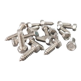 20x Hexagon Tapping Screws 6.3 x 19 mm Stainless Steel A2 DIN7976 Lag Screw SW10 V2A